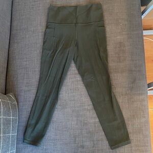 Athleta Women's Deep Green Leggings size S